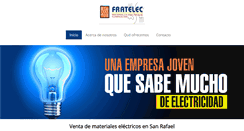 Desktop Screenshot of fratelec.com